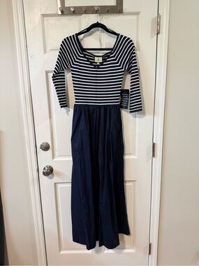 Tuckernuck Navy Stripe Clea Dress - NWT